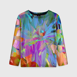 Детский лонгслив Abstract color pattern Summer 2022