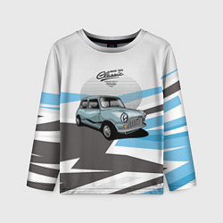 Детский лонгслив Автомобиль классика