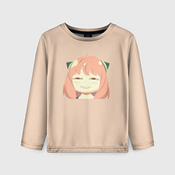 Лонгслив детский Аниме Семья шпиона Аня Форджер Anime Spy x Family, цвет: 3D-принт