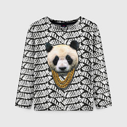 Лонгслив детский Panda Look, цвет: 3D-принт