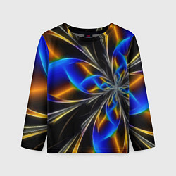 Лонгслив детский Neon vanguard pattern Fashion 2023, цвет: 3D-принт