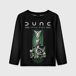 Лонгслив детский Dune: Spice Wars фракция атрейдесы, цвет: 3D-принт