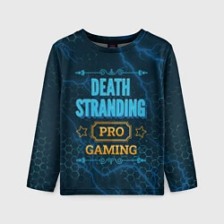 Лонгслив детский Игра Death Stranding: PRO Gaming, цвет: 3D-принт
