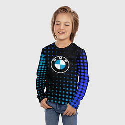 Лонгслив детский Bmw : Абстракция Кружки, цвет: 3D-принт — фото 2