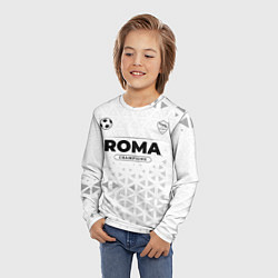 Лонгслив детский Roma Champions Униформа, цвет: 3D-принт — фото 2