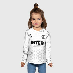 Лонгслив детский Inter Champions Униформа, цвет: 3D-принт — фото 2