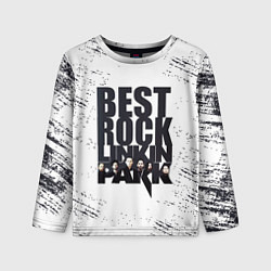 Лонгслив детский Linkin Park BEST ROCK, цвет: 3D-принт
