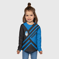 Лонгслив детский Фанат клуба Аталанта, цвет: 3D-принт — фото 2