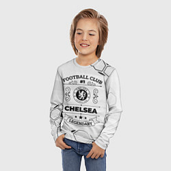 Лонгслив детский Chelsea Football Club Number 1 Legendary, цвет: 3D-принт — фото 2