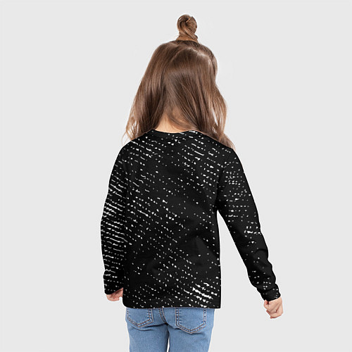 Детский лонгслив Группа Stigmata и Рок Кот / 3D-принт – фото 6