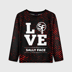 Лонгслив детский Sally Face Love Классика, цвет: 3D-принт