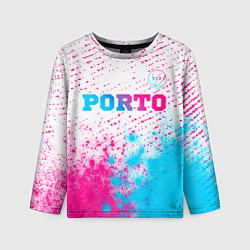 Детский лонгслив Porto Neon Gradient