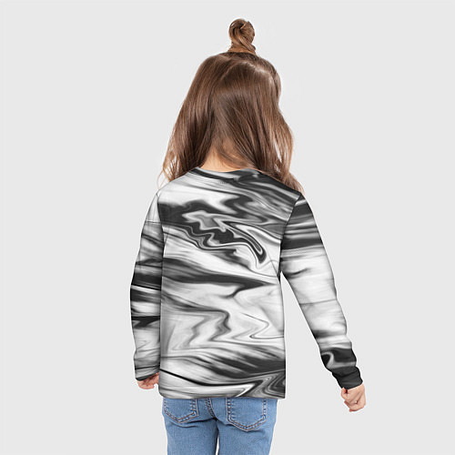 Детский лонгслив SPORT&FITNESS / 3D-принт – фото 6