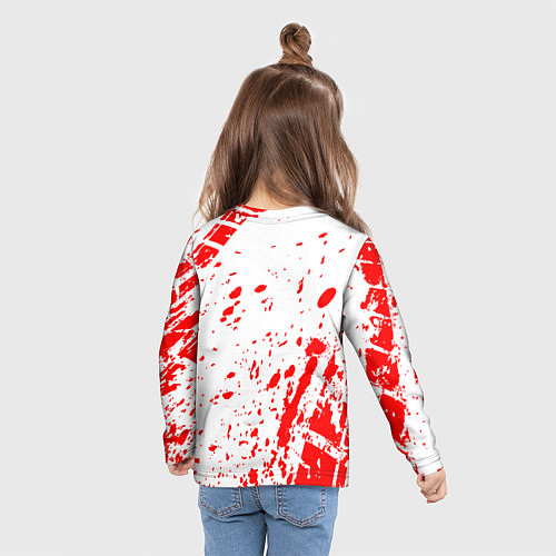 Детский лонгслив Грид легендс - гонки / 3D-принт – фото 6