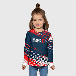 Лонгслив детский Mafia краска, цвет: 3D-принт — фото 2
