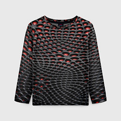 Детский лонгслив Imitation snake skin - pattern