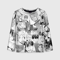 Детский лонгслив Дарованный паттерн