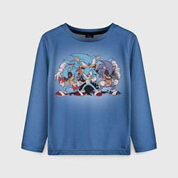 Детский лонгслив Sonic EXE