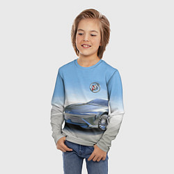 Лонгслив детский Buick concept в пустыне, цвет: 3D-принт — фото 2