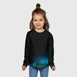 Лонгслив детский Deep stars, цвет: 3D-принт — фото 2