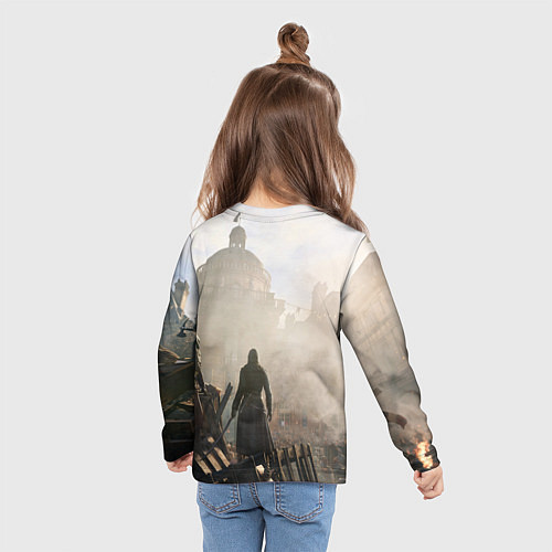 Детский лонгслив Революция ассасинов / 3D-принт – фото 6