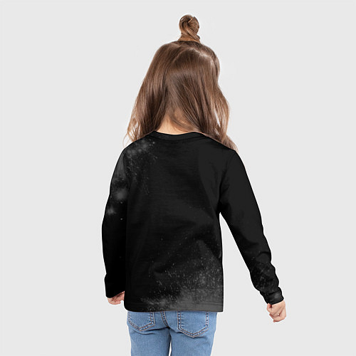 Детский лонгслив Анна и желтый символ СССР со звездой / 3D-принт – фото 6