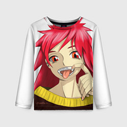 Лонгслив детский Animegirl, цвет: 3D-принт