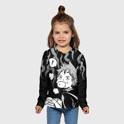 Лонгслив детский Хината из Haikyuu!!, цвет: 3D-принт — фото 2