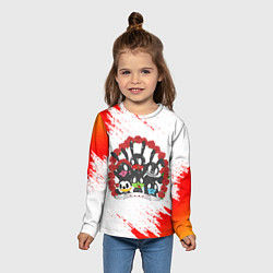 Лонгслив детский B A P rose, цвет: 3D-принт — фото 2