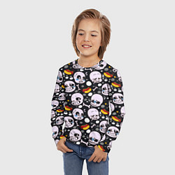Лонгслив детский Undertale Санс, цвет: 3D-принт — фото 2