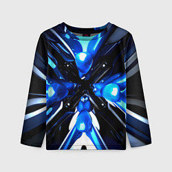 Лонгслив детский Digital abstract fractal, цвет: 3D-принт