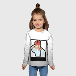 Лонгслив детский Тэнхен и тень, цвет: 3D-принт — фото 2