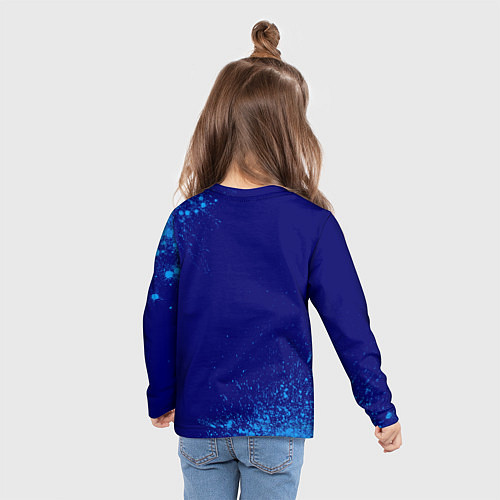 Детский лонгслив Пётр рокозавр / 3D-принт – фото 6