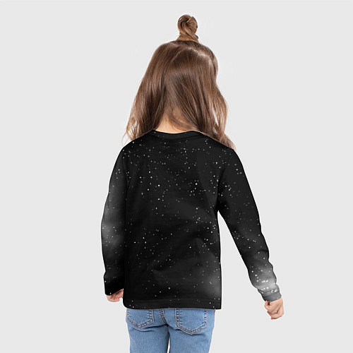 Детский лонгслив Вадик Наса космос / 3D-принт – фото 6