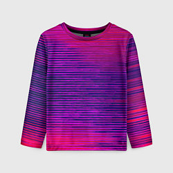 Детский лонгслив Color radiation