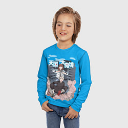 Лонгслив детский Кируко и Мару - Великая небесная стена, цвет: 3D-принт — фото 2