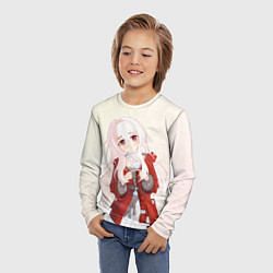 Лонгслив детский Милая Клара, цвет: 3D-принт — фото 2