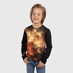 Лонгслив детский Рождение галактики от Midjourney, цвет: 3D-принт — фото 2
