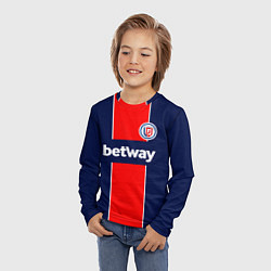 Лонгслив детский Форма PSG LGD, цвет: 3D-принт — фото 2