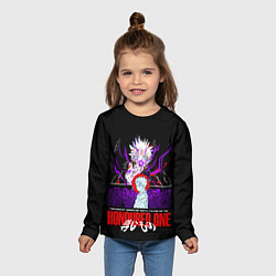 Лонгслив детский Сатору Годжо избранный, цвет: 3D-принт — фото 2