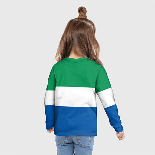 Детский лонгслив Крылья Советов - футбольный клуб / 3D-принт – фото 6