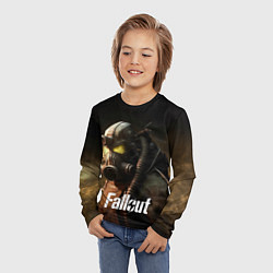 Лонгслив детский Fallout game, цвет: 3D-принт — фото 2