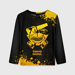 Лонгслив детский Tokyo Ghoul - gold gradient, цвет: 3D-принт
