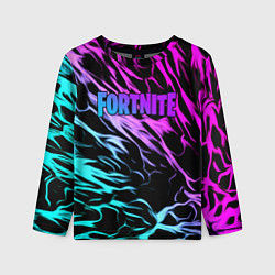 Лонгслив детский Fortnite neon uniform, цвет: 3D-принт