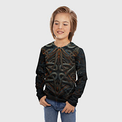 Лонгслив детский Орнамент в викинг-стиле, цвет: 3D-принт — фото 2