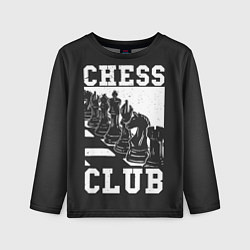 Лонгслив детский Шахматный клуб, цвет: 3D-принт