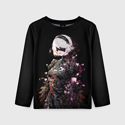 Лонгслив детский 2b from nier automata, цвет: 3D-принт