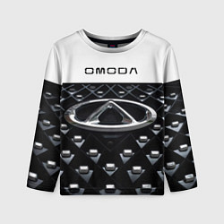 Лонгслив детский Omoda омода, цвет: 3D-принт
