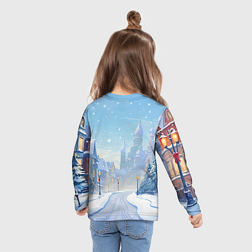 Детский лонгслив Малыш дракончик / 3D-принт – фото 6