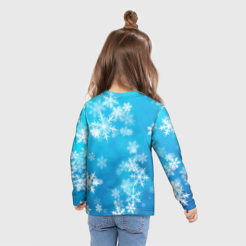 Детский лонгслив 2023 пережили встречайте 2024 / 3D-принт – фото 6